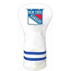 Team Golf NHL NEW YORK RANGERS White Vintage Driver Head Cover